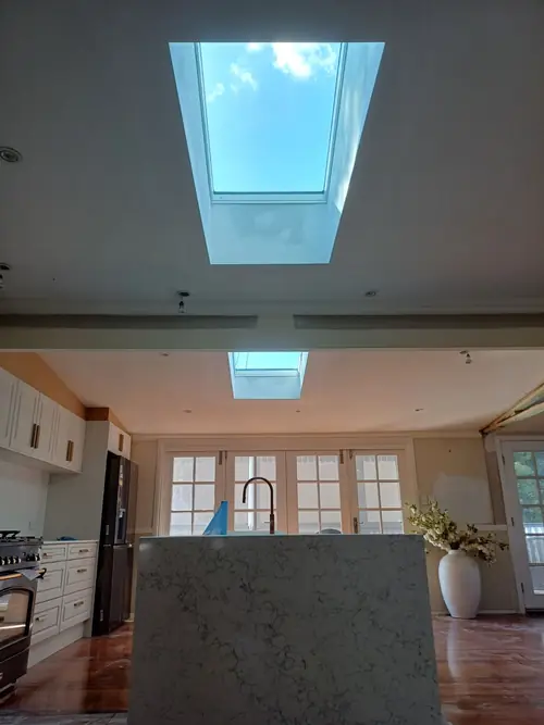 After Installing two Skylights