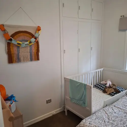 Creation of 2 openings for 2 wardrobes: