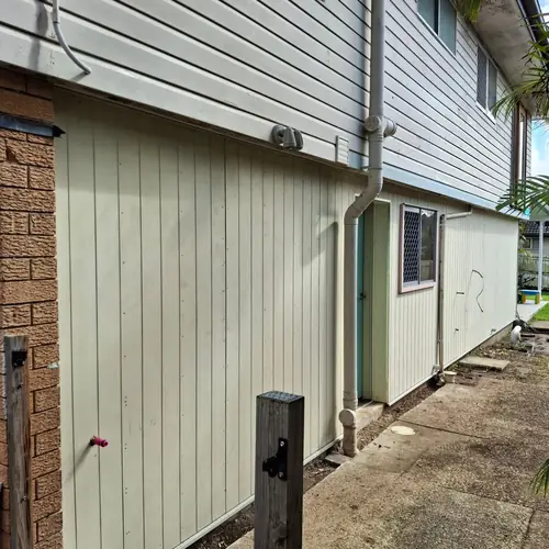 Going from tarps to a house. The concrete was at the same height from inside to outside so it had to be cut to create a stepdown for water infiltration. A new frame has been built and a termite barrier has been installed with a z flashing. A new door and window have been installed as well. More to come..