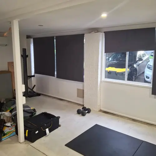 Last part of this job. Installation of a new door and a new window with customised reveals. We've built a double walls to hide the bricks. The walls have been insulated, a termite barrier has been installed and new chamfer boards have been installed